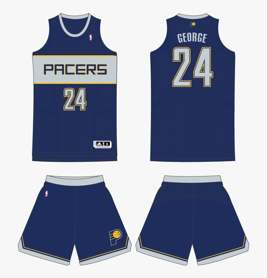 Pacersretroaway Zps58eed6ed - Sports Jersey, HD Png Download, Free Download