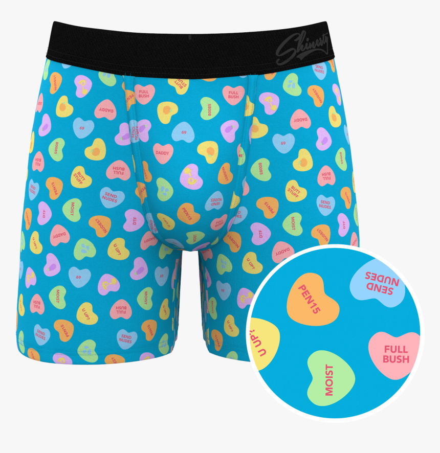 American Apparel Boxers Valentine, HD Png Download, Free Download