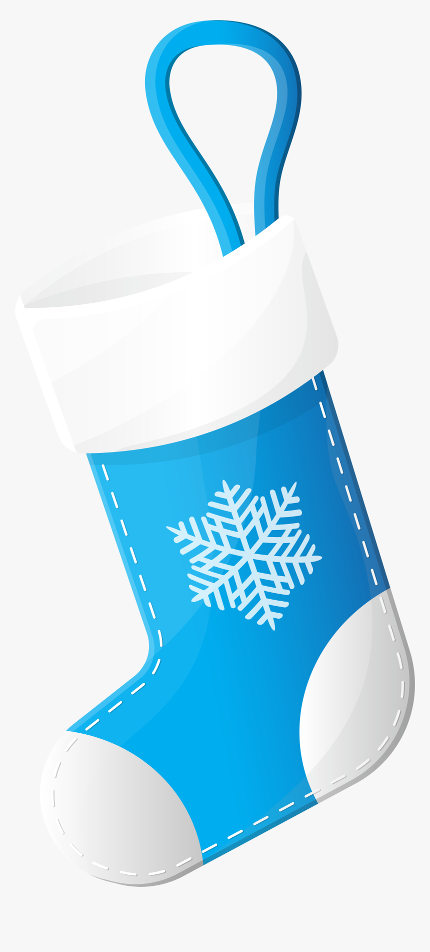 Transparent Blue Christmas Stocking Clipart , Png Download - Green Christmas Stocking Clipart, Png Download, Free Download