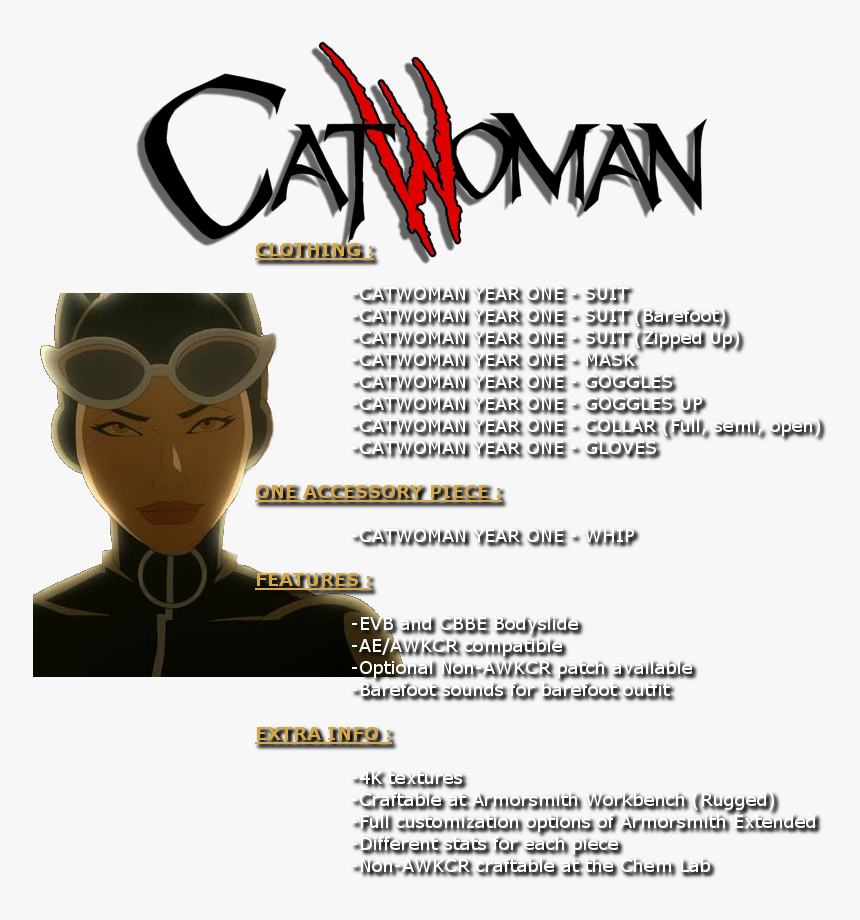 - Catwoman Wedgie , Png Download - Poster, Transparent Png, Free Download