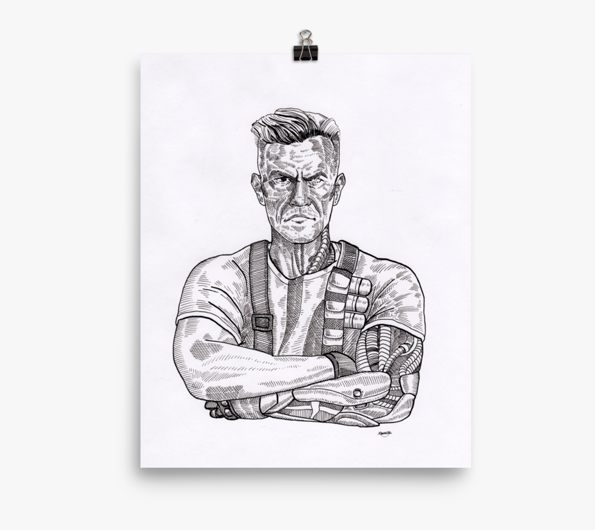 Cable Art Print - Sketch, HD Png Download, Free Download