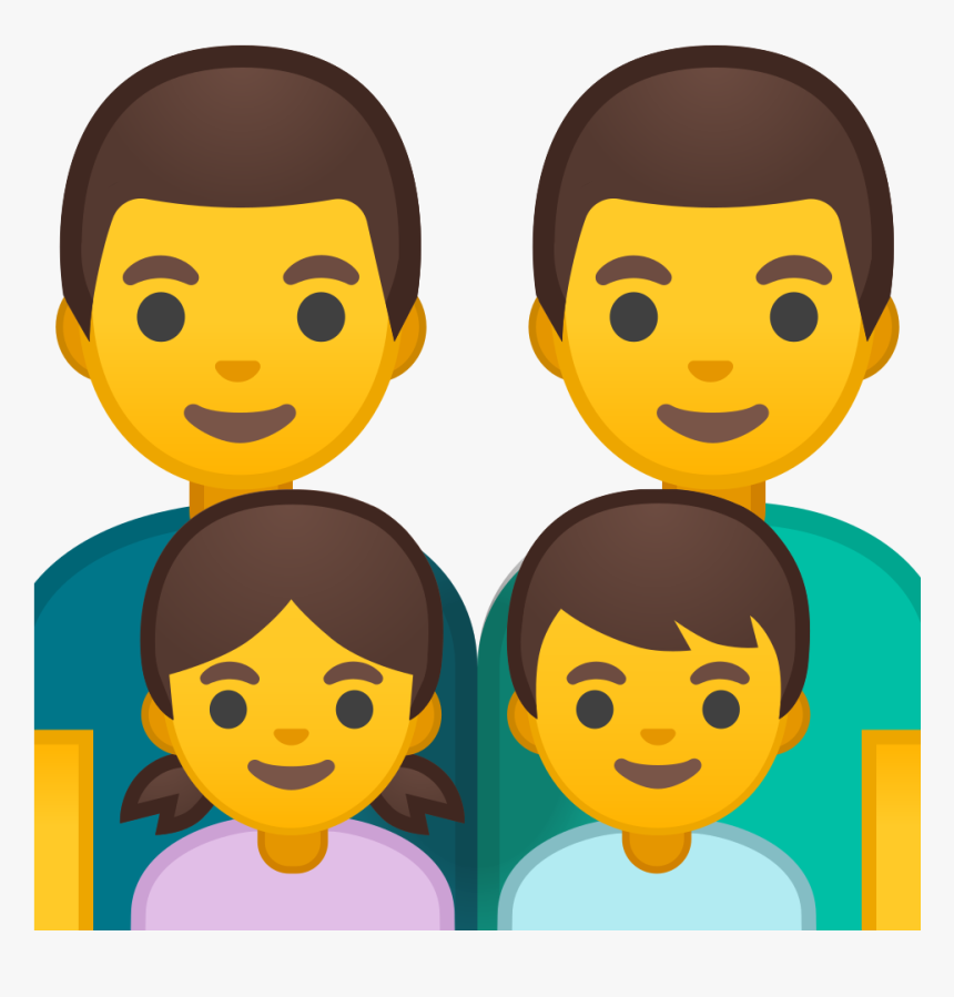 Family Man Man Girl Boy Icon - Family Boy And Girl, HD Png Download, Free Download