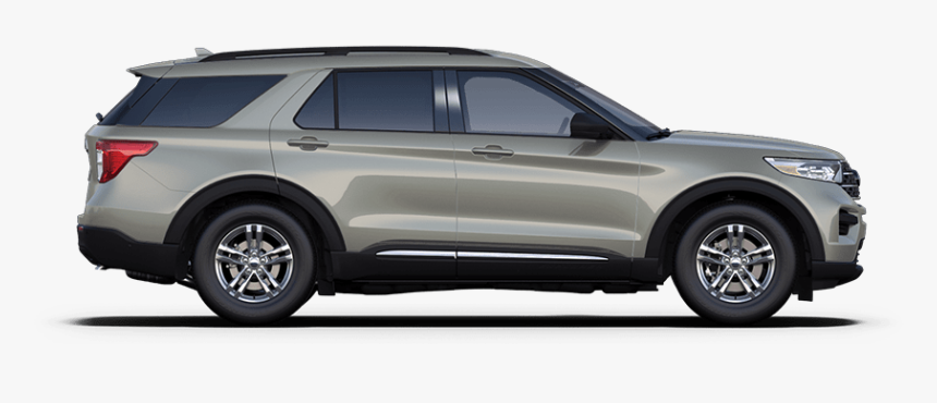 Silver Spruce - 2020 Ford Explorer Side, HD Png Download, Free Download