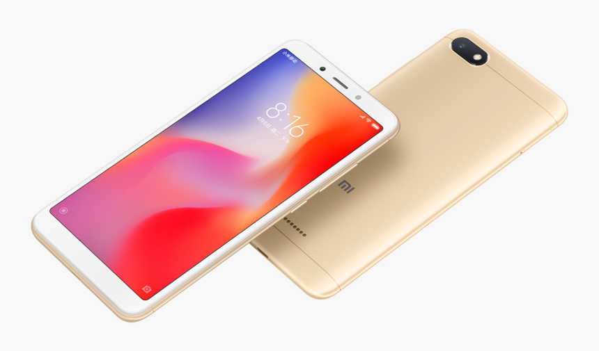 The 5mp Front Camera Of Redmi 6 Is Supported By Xiaomi"s - Xiaomi Redmi 6a Oro, HD Png Download, Free Download