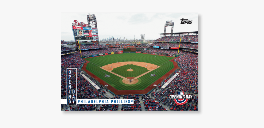 Philadelphia Phillies 2020 Opening Day Baseball Opening - Citizens Bank Park, HD Png Download, Free Download