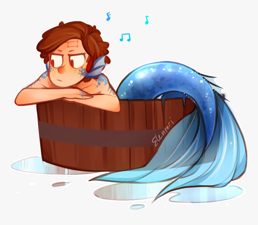 Gravity Falls,фэндомы,gf Арт,gf Art,dipper Pines,gf - Merman Dipper, HD Png Download, Free Download