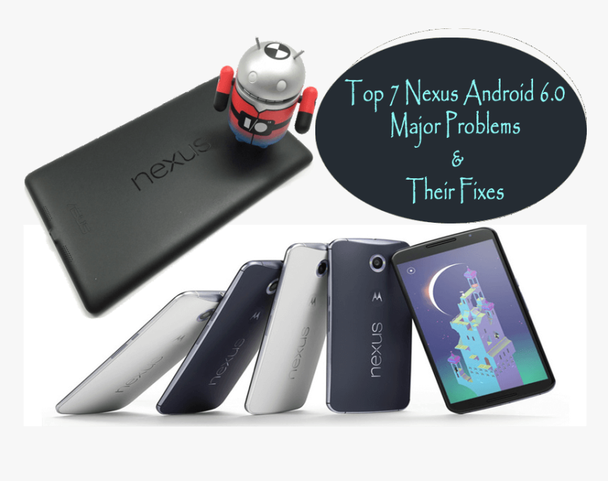 Top 7 Nexus Android - Nexus 6, HD Png Download, Free Download