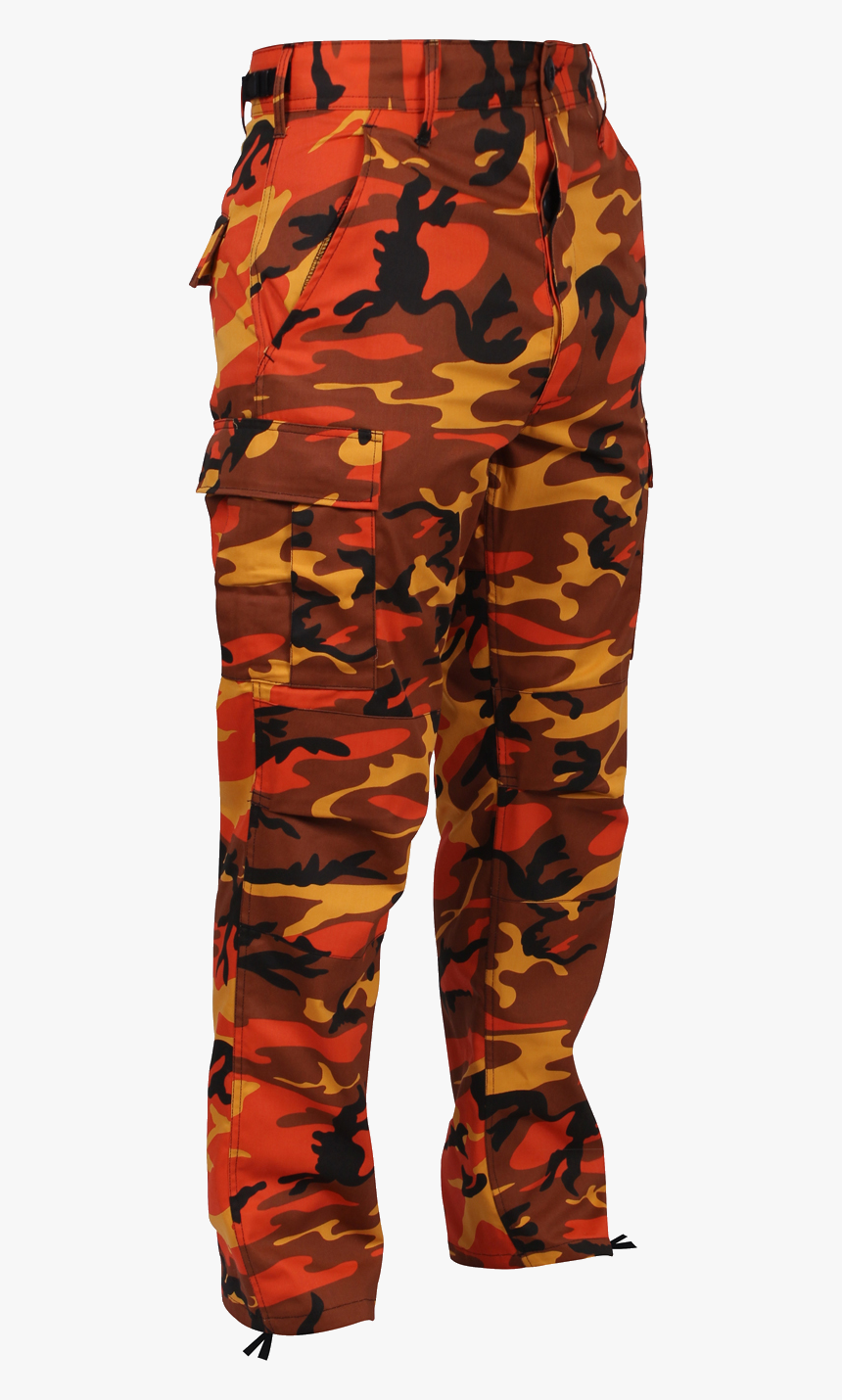 Orange Camo Pants, HD Png Download, Free Download