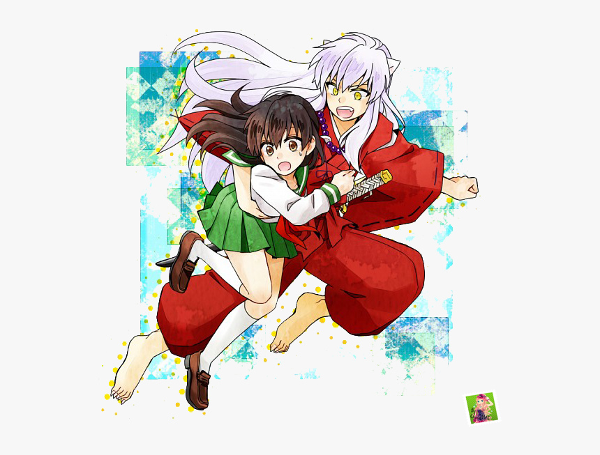 Transparent Kagome Png - Inuyasha Y Kagome Png, Png Download, Free Download