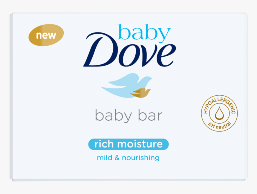 Baby Dove Rich Moisture Bar 75g - Graphic Design, HD Png Download, Free Download