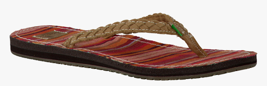 Brown Sanuk Flip Flops Poncho Viva - Flip-flops, HD Png Download, Free Download