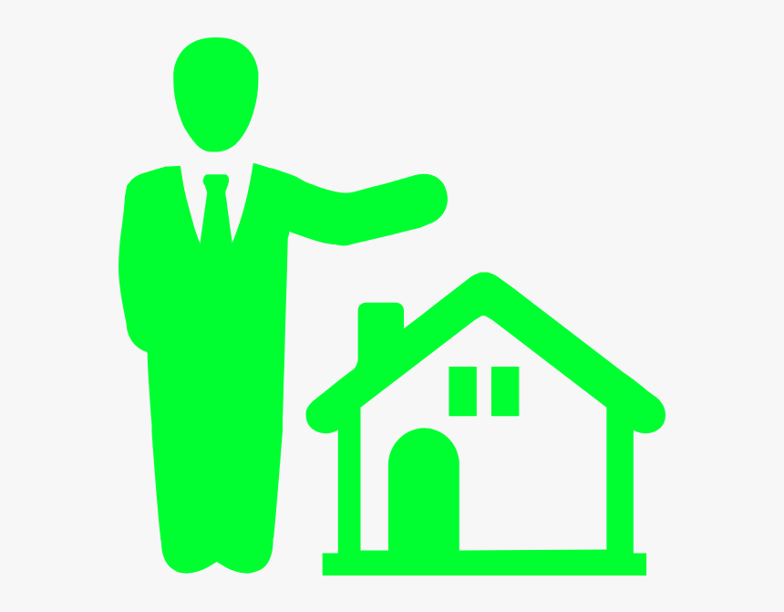 Real Estate Clipart Property Manager - Real Estate Broker Icon, HD Png Download, Free Download