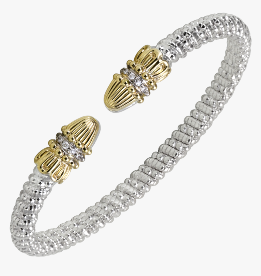 14k Gold & Sterling Silver Bracelet , Png Download - เครื่อง เพชร Png, Transparent Png, Free Download