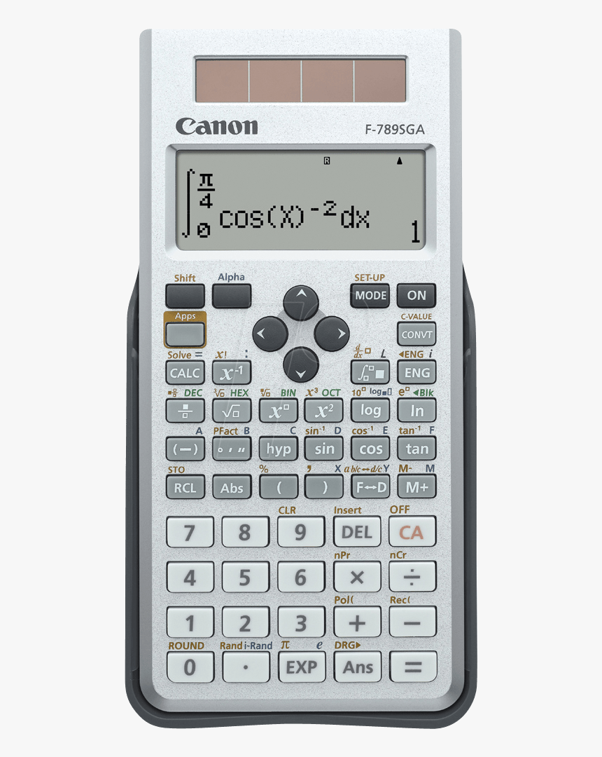 Scientific Calculator Canon 6467b001 - Canon F 789sga Scientific Calculator, HD Png Download, Free Download