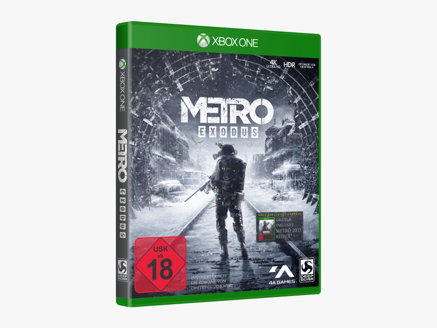 Metro Exodus Day One Edition Xbox One De - Spiel Mit Mädchen Ps4, HD Png Download, Free Download
