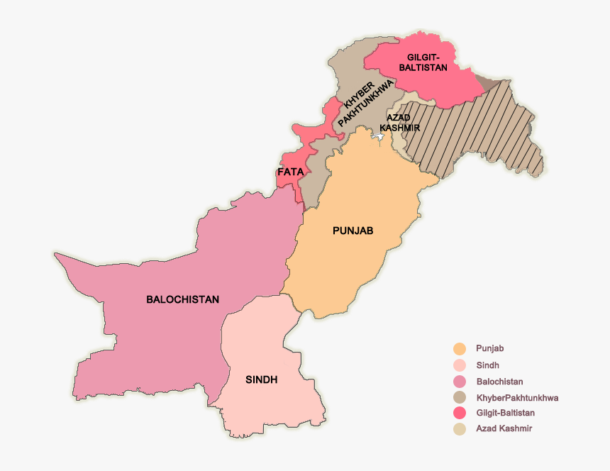 Pakistan- - All Province Of Pakistan, HD Png Download, Free Download