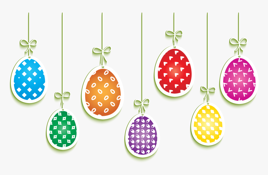 Png Clipart Easter Eggs Hanging Png, Transparent Png, Free Download