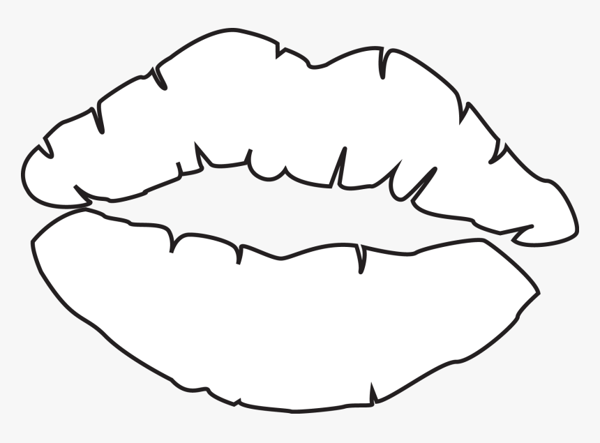 Kissing Lips Colouring Pages Sketch Coloring Page | Images and Photos ...