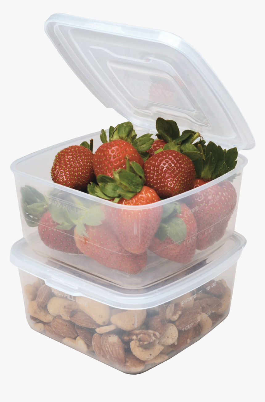 Myeverlid 2 X Medium Containers - Strawberry, HD Png Download, Free Download