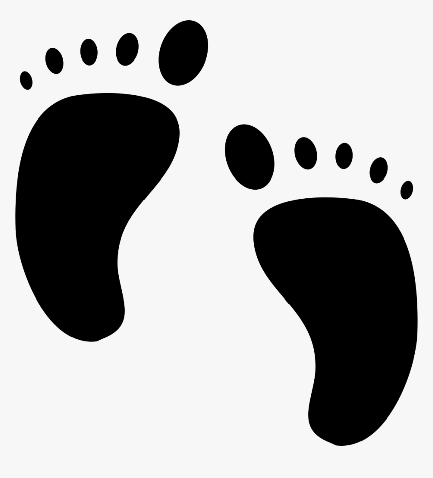 Download Scalable Vector Graphics Clip Art Footprint Baby Footprint Svg Free Hd Png Download Kindpng