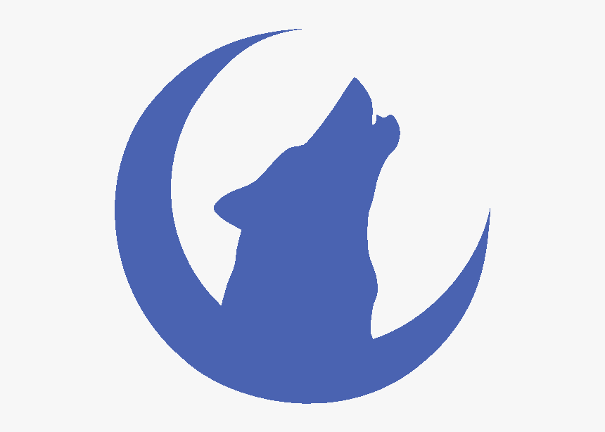 Clip Art Lobo Png - Wolf Drawing Easy And Moon, Transparent Png, Free Download