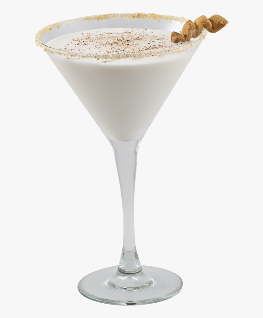 Transparent Martini Glass Png - Eggnog Cocktail Png, Png Download, Free Download