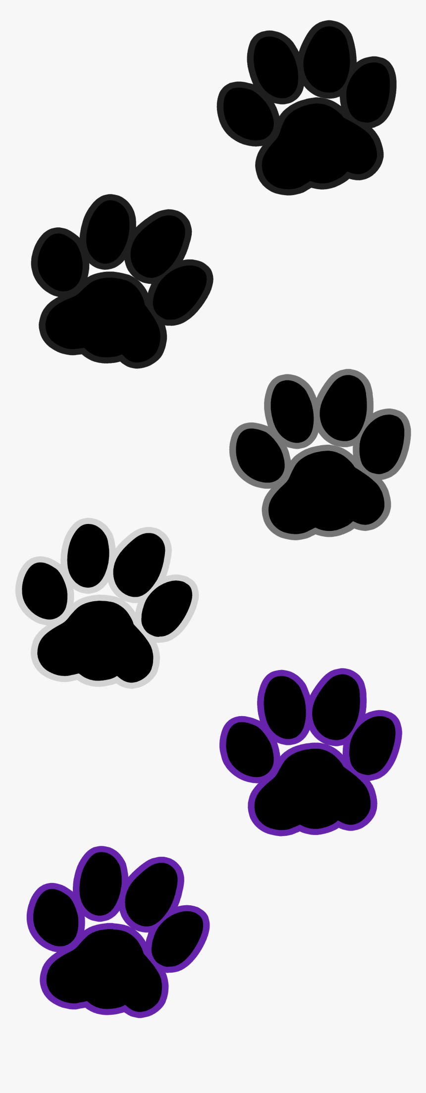 Dog Paw Print Png, Transparent Png, Free Download