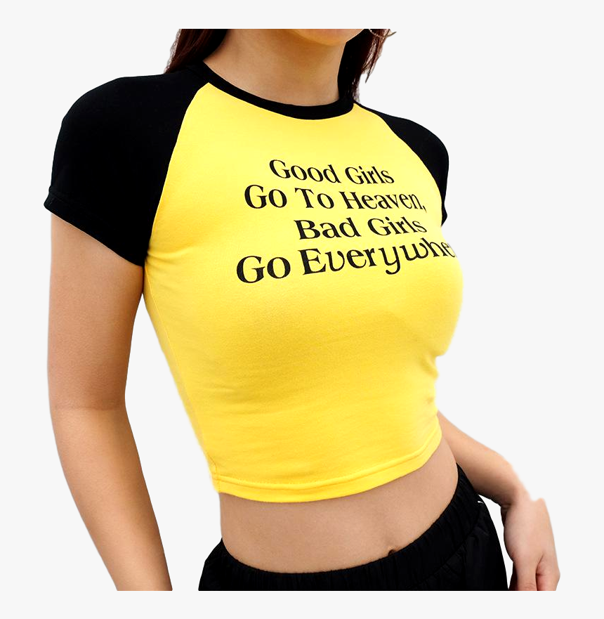 Bad Girls Crop Top - Bad Girl Png, Transparent Png, Free Download