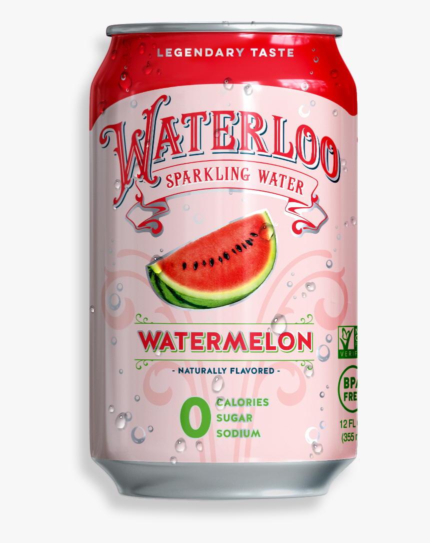 Can Watermelon - Waterloo Watermelon Water, HD Png Download, Free Download