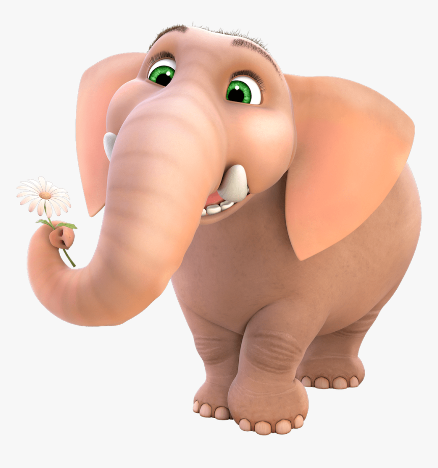 Elephant With Huge Trunk - Munki And Trunk Elephant, HD Png Download, Free Download