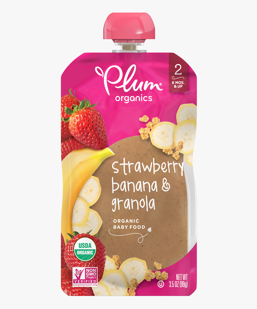 Plum Organics Baby Food, HD Png Download, Free Download