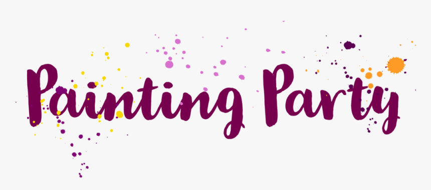 Painting Party Headliner - Calligraphy, HD Png Download, Free Download