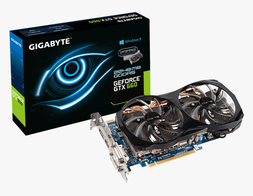 Gtx 650 Ti Windforce, HD Png Download, Free Download