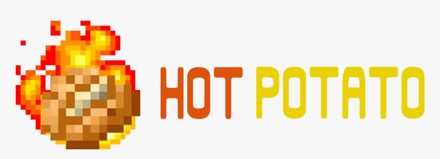 Minecraft Hot Potato Logo, HD Png Download, Free Download