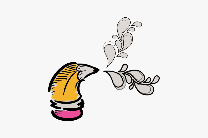 Drawing Clip Art Cartoon - Pencil Doodle Png, Transparent Png, Free Download