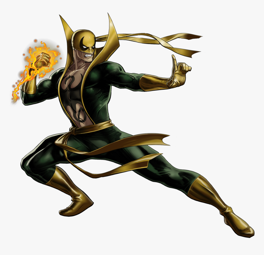 Iron Fist White And Gold, HD Png Download, Free Download