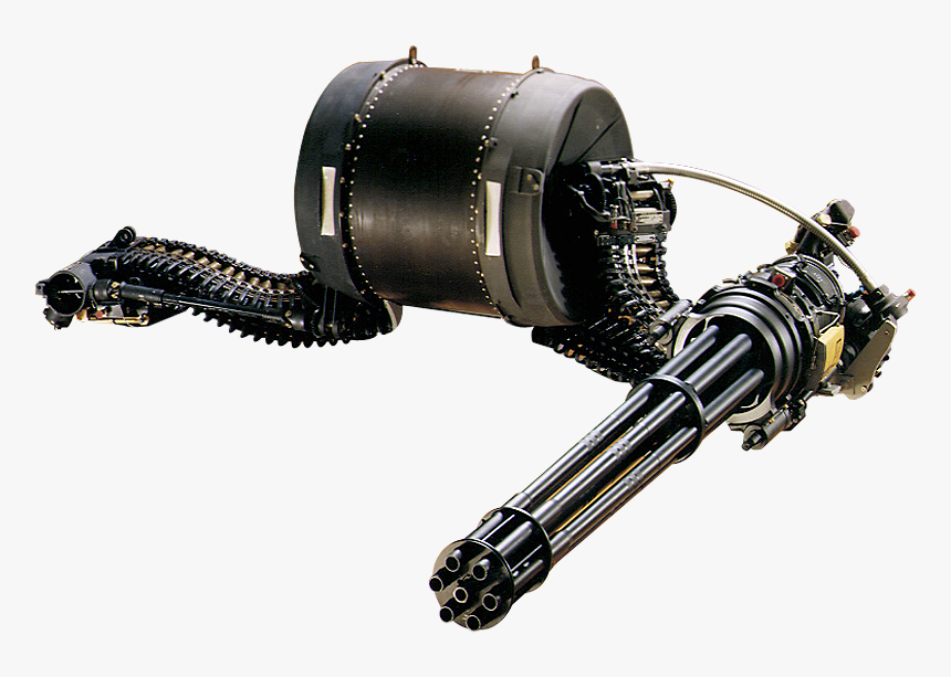 F 16 Gatling Gun, HD Png Download, Free Download