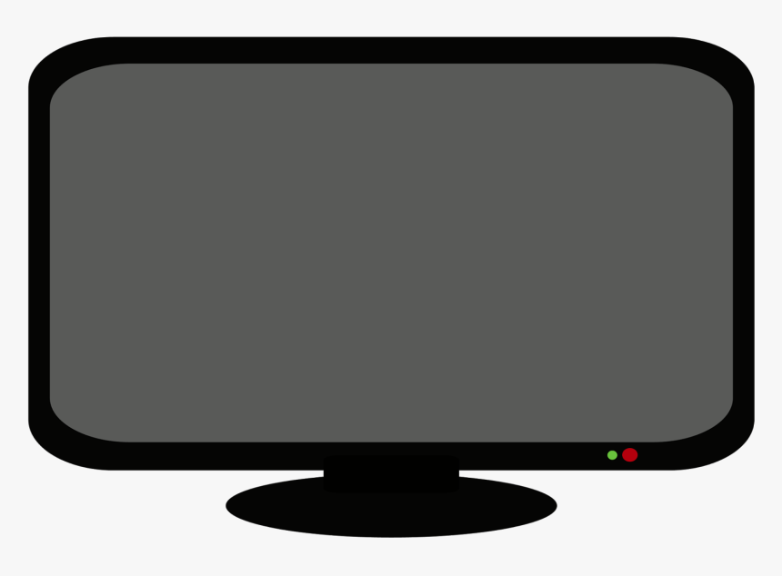 Flat Screen Tv Png Download - Computer Monitor, Transparent Png, Free Download