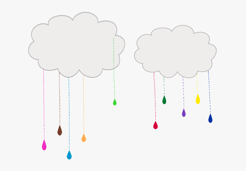 Rainbowcloudsdribbble Rainbow Clouds Manipulated Image - Illustration, HD Png Download, Free Download