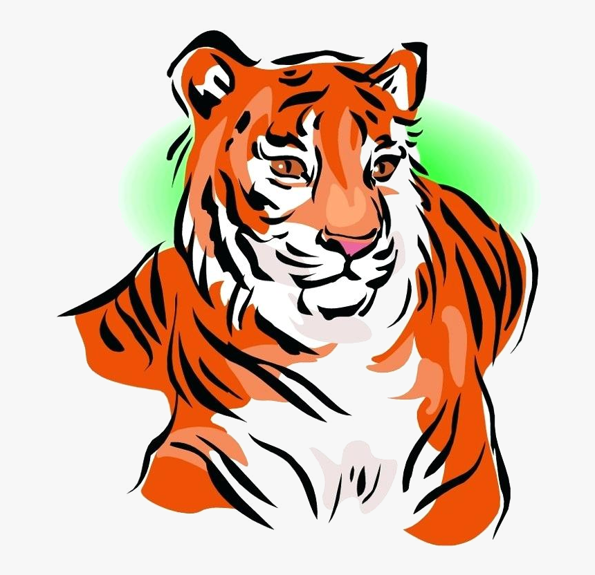 Tiger Bengal Clipart Cat Roar Clip Art Free Transparent - Begins With Letter T, HD Png Download, Free Download