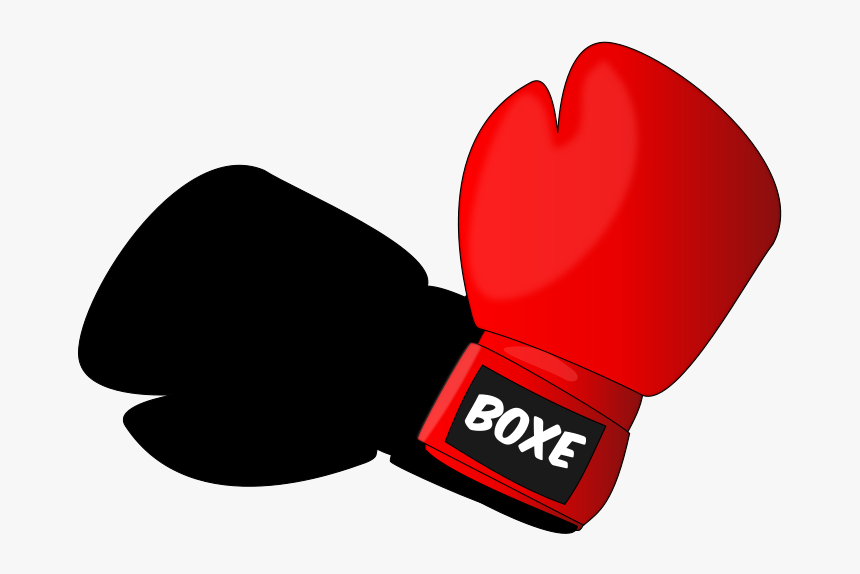 Transparent Boxing Ring Clipart - Boxing Gloves Transparent Cartoon, HD Png...