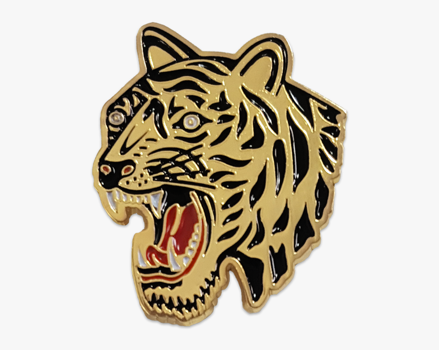 Gold "blue Arms Tiger - Gold Tiger Transparent, HD Png Download, Free Download