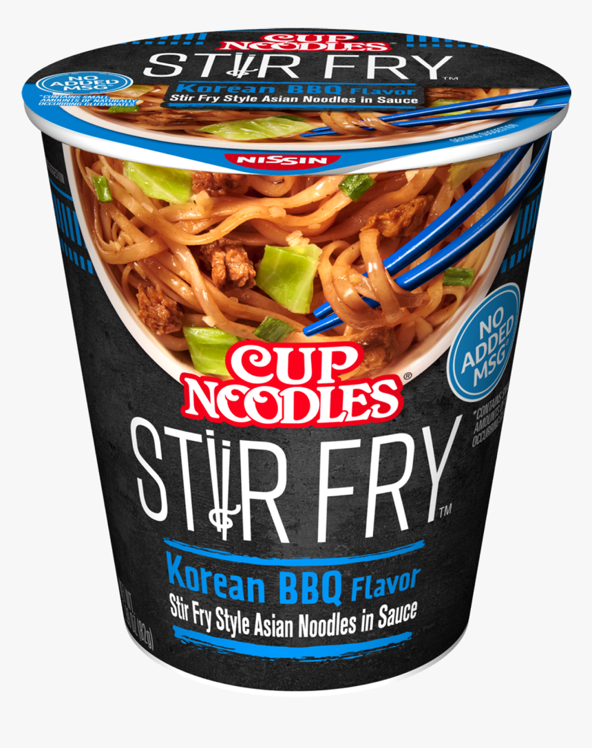 Nissin Cup Noodles Stir Fry, HD Png Download - kindpng