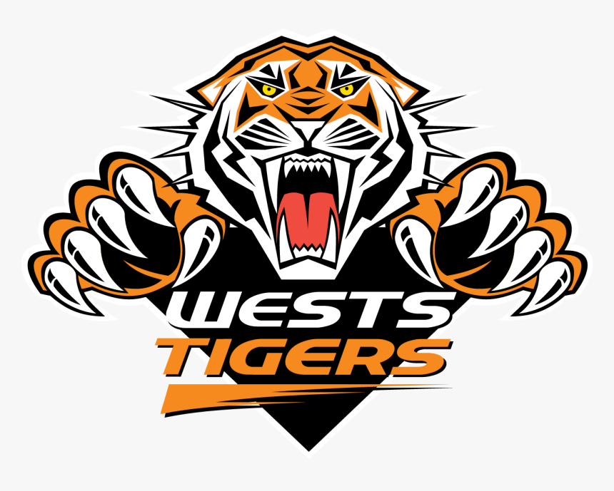 West Tigers Nrl Logo, HD Png Download - kindpng