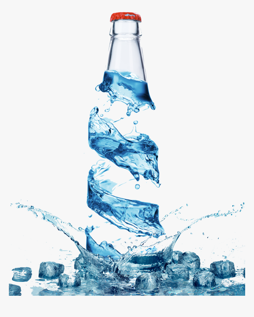 Water Purified Bottled Mineral Bottle Free Hq Image, HD Png Download, Free Download