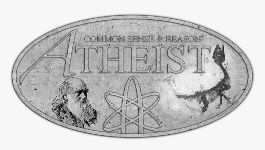 Atheist Badge Stone - Atheism, HD Png Download, Free Download