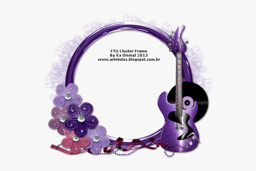 Cluster Frame Music Png, Transparent Png, Free Download