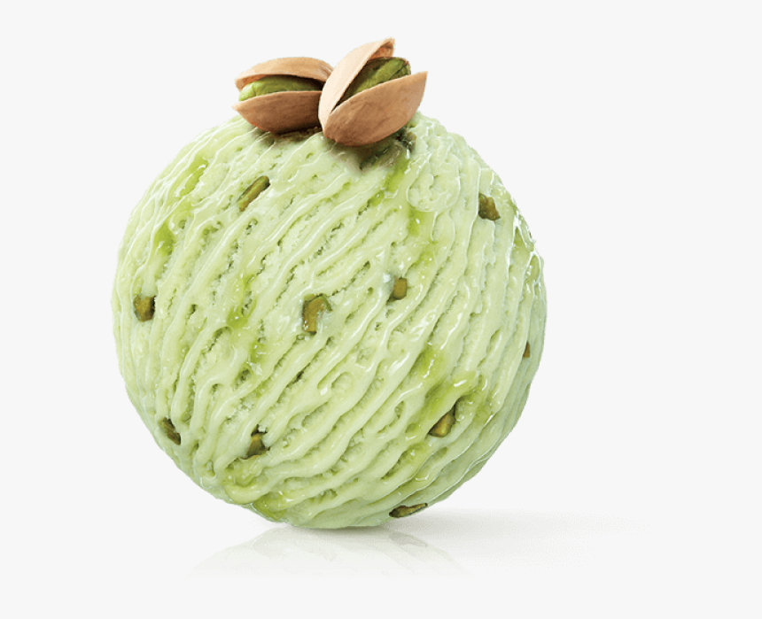 Pistachio Ice Cream - Kesar Pista Ice Cream Png, Transparent Png, Free Download