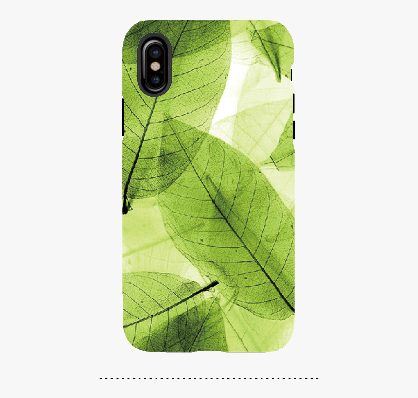 Iphone Green Leaf Stylish New Designed Hard Phone Cases - Leaf, HD Png Download, Free Download