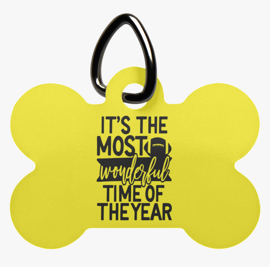 It"s The Most Wonderful Time Of The Year Dog Bone Pet - Keychain, HD Png Download, Free Download